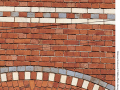 Patterned-brickwork