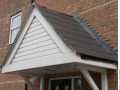 Triangular-porch-roof